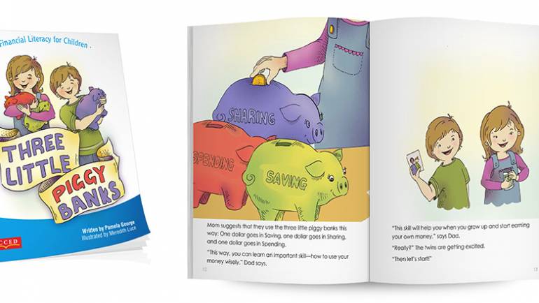 Praise for Three Little Piggy Banks, a Financial Literacy Story Book