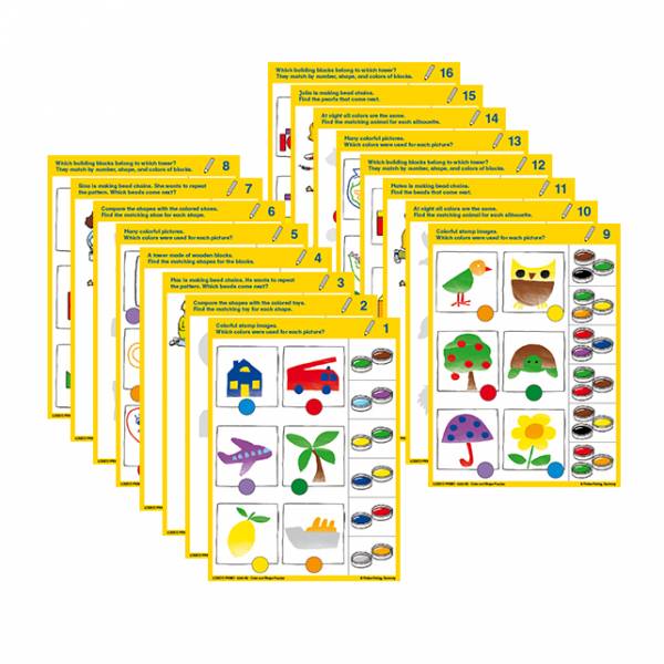 Logico Primo Color and Shape Puzzles Pack - Image 2