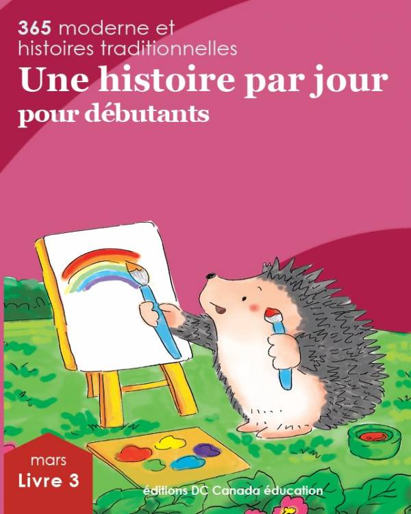 Une histoire par jour pour débutants, livre 3 pour mars | Book 3 for March