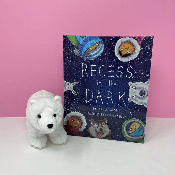 Recess in the Dark + Polar Bear Plush