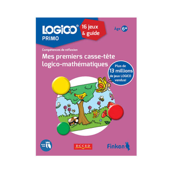 PRIMO 5260AF– Compétences de réflexion: Mes premiers cassetête LOGICO-mathématiques