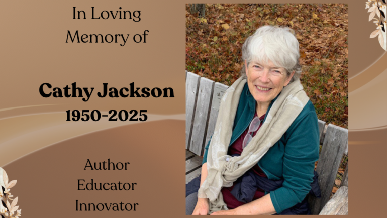 Remembering Author and Educator Cathy Jackson